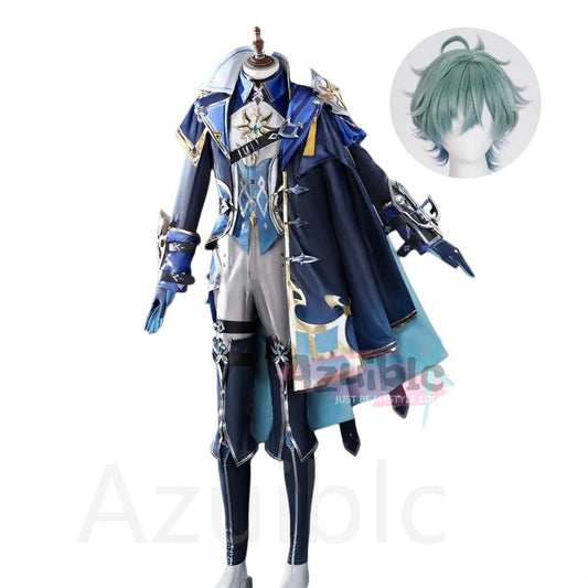 Azuiblc Genshin Impact Roanne Cosplay Costume - Event - Wig available