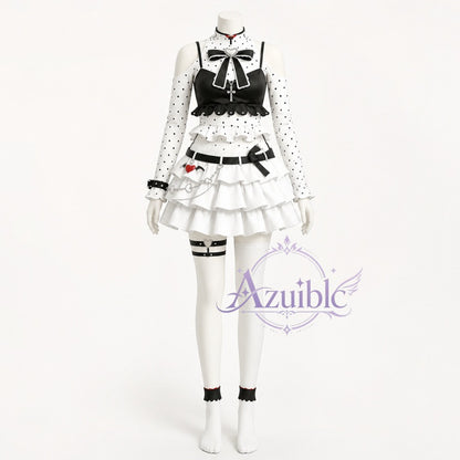 Azuiblc NTE Requiem Black and White Fairytale Requiem Cosplay Costume New Costume Nevereverever Masquerade