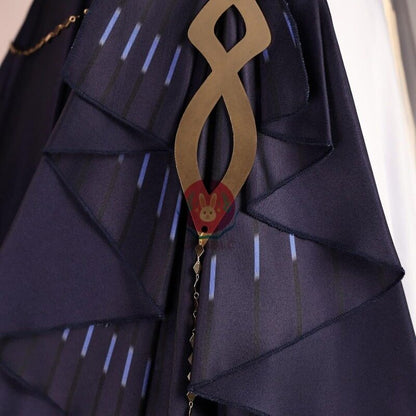 Azuiblc 原神 ナベリウス 生の執政 コスプレ衣装 コスプレ 黄金 レインドット コスチュームセット グッズ おしゃれ アニメ cosplay - Azuiblc