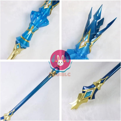 納品【Azuiblc】 崩壊  スターレイル ケリュドラ 光る 杖 3Dプリント 95cm PLA 発光 4つ割り ステッキ 武器 コスプレ道具Cosplay コレクション グッズ コスプレ小物 - Azuiblc
