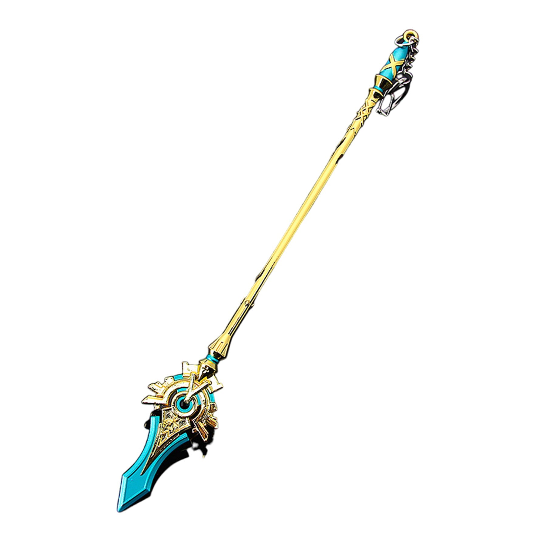 Azuiblc  　限定割引活動　原神　ミニチュア　22cm　ミニ武器　ダイキャスト製　おもちゃ　手遊び　武器ファン向け　装備品　キーホルダー - Azuiblc
