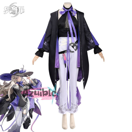 Azuiblc NTE Kyuugen Cosplay Costume - Joen with Hat - Never Ever - Event Halloween