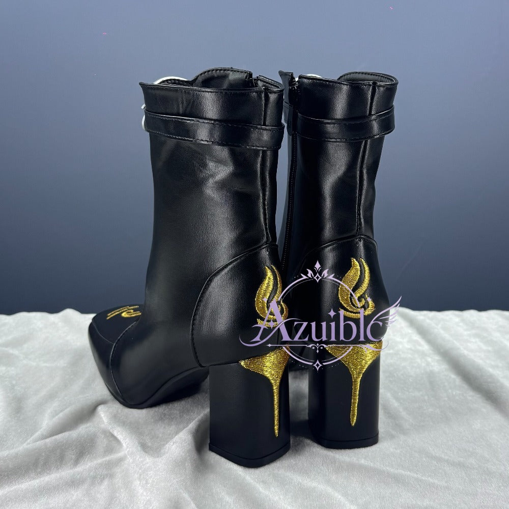 Azuiblc Wuthering Waves Yangyang Xuanling Shoes Boots Cosplay Props Accessories