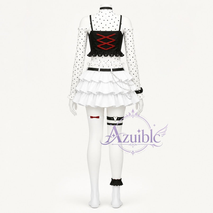 Azuiblc NTE Requiem Black and White Fairytale Requiem Cosplay Costume New Costume Nevereverever Masquerade