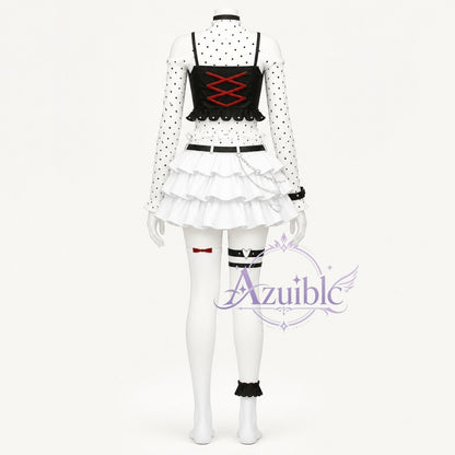 Azuiblc NTE Requiem Black and White Fairytale Requiem Cosplay Costume New Costume Nevereverever Masquerade
