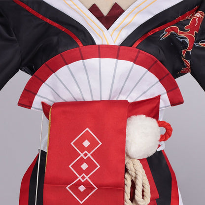 Azuiblc NTE Hotori Cosplay Costume Event Neverness to Everness Fancy Dress Print Halloween Stage Outfit