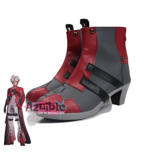 Azuiblc Wuthering Waves Scar Shoes Cosplay Prop Boots Event Halloween