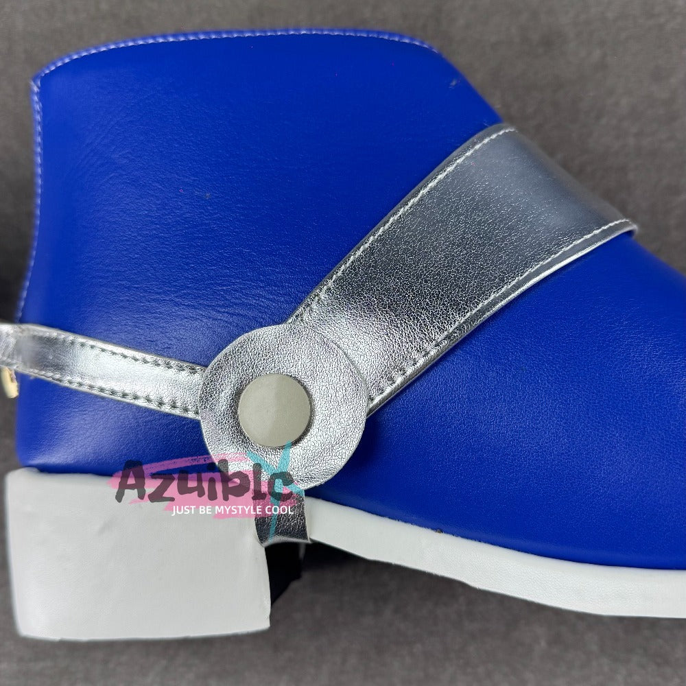 Azuiblc JoJo's Bizarre Adventure Jonathan Joestar Shoes Cosplay Prop Event Footwear