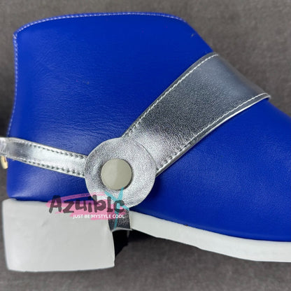 Azuiblc JoJo's Bizarre Adventure Jonathan Joestar Shoes Cosplay Prop Event Footwear