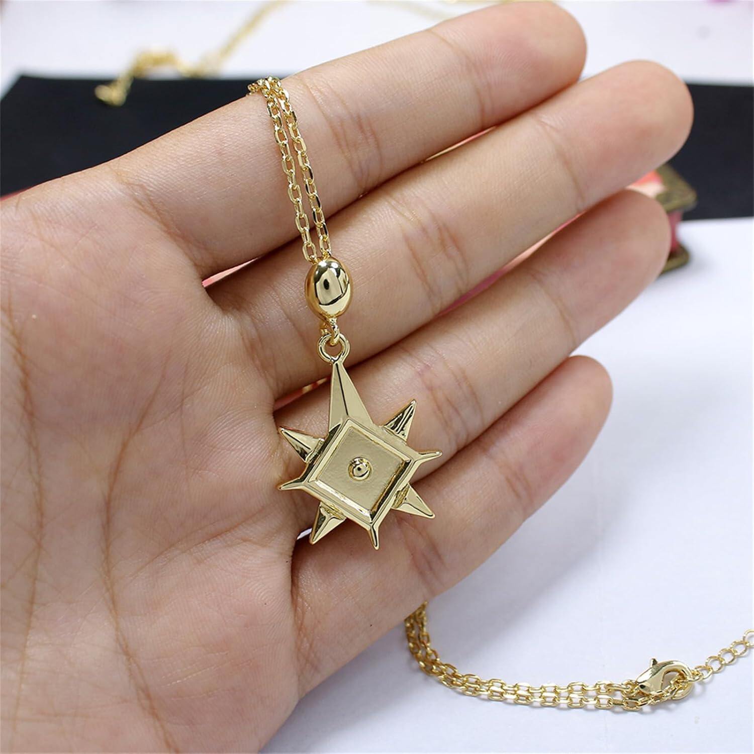 [azuiblc] Sky星を紡ぐ子どもたち 感謝の季節 ネックレス ペンダント 萌え グッズ コスプレ小道具 小物 人気 おしゃれ 飾り アクセサリー レディース メンズ ファッション - Azuiblc