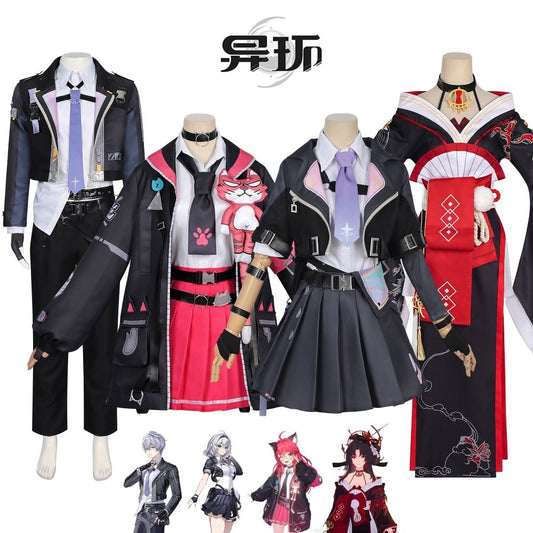 Azuiblc NTE Hotori - Nanalie Zero: The Ability User Cosplay Costume for Events, Neverness to Everness, Fancy Dress, Print, Halloween, Stage Wear