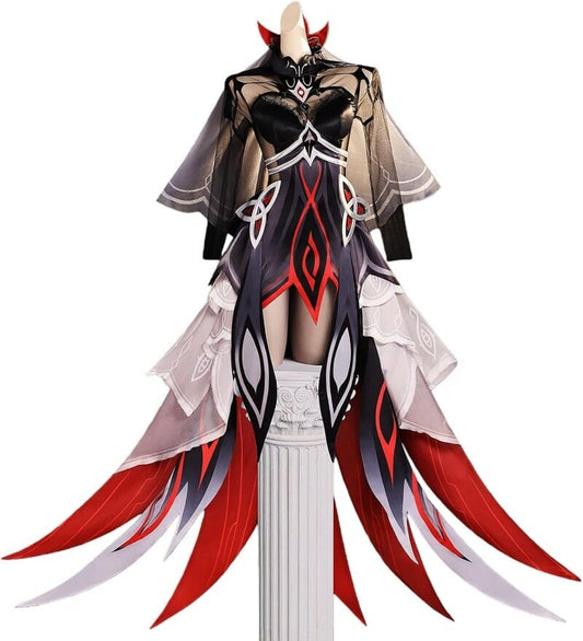 Azuiblc 原神 ロノヴァ 死の執政 コスプレ コスプレ衣装 コスチュームセット グッズ おしゃれ アニメ cosplay - Azuiblc