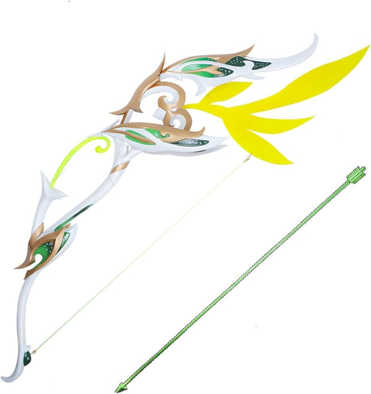 Azuiblc原神 げんしん 狩人の道 弓矢 PVC製 刀 剣 武器 コスプレ道具 Cosplay 　 道具　110cm　コスプレ小物 アニメ cosplay ハロウィン 変装 仮装 撮影 祭り イベント - Azuiblc
