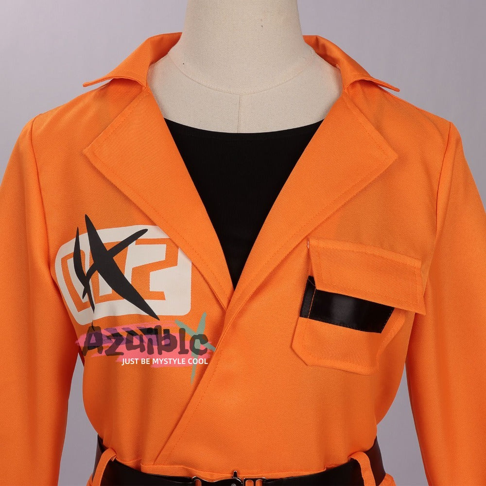 Azuiblc　Neverness to Everness 　ネバエバ　 主人公 　NTE　異能者・零 　囚人服 コスプレ衣装　イベント　ハロウィン
