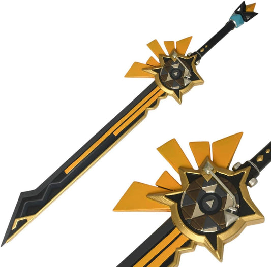 Azuiblc 原神  岩峰を巡る歌 シロネン 片手剣  102CM 武器 PU製 剣 刀 武器 コスプレ道具 モチーフ武器 Cosplay 道具  コスプレ小物 cosplay Azd19 - Azuiblc