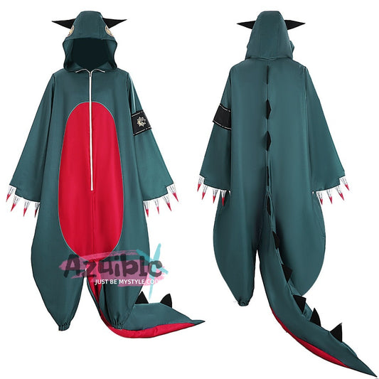Azuiblc Gachiakuta Gita Costume Kaiju Suit Cosplay Outfit for Events, Stage, Halloween, and Masquerade