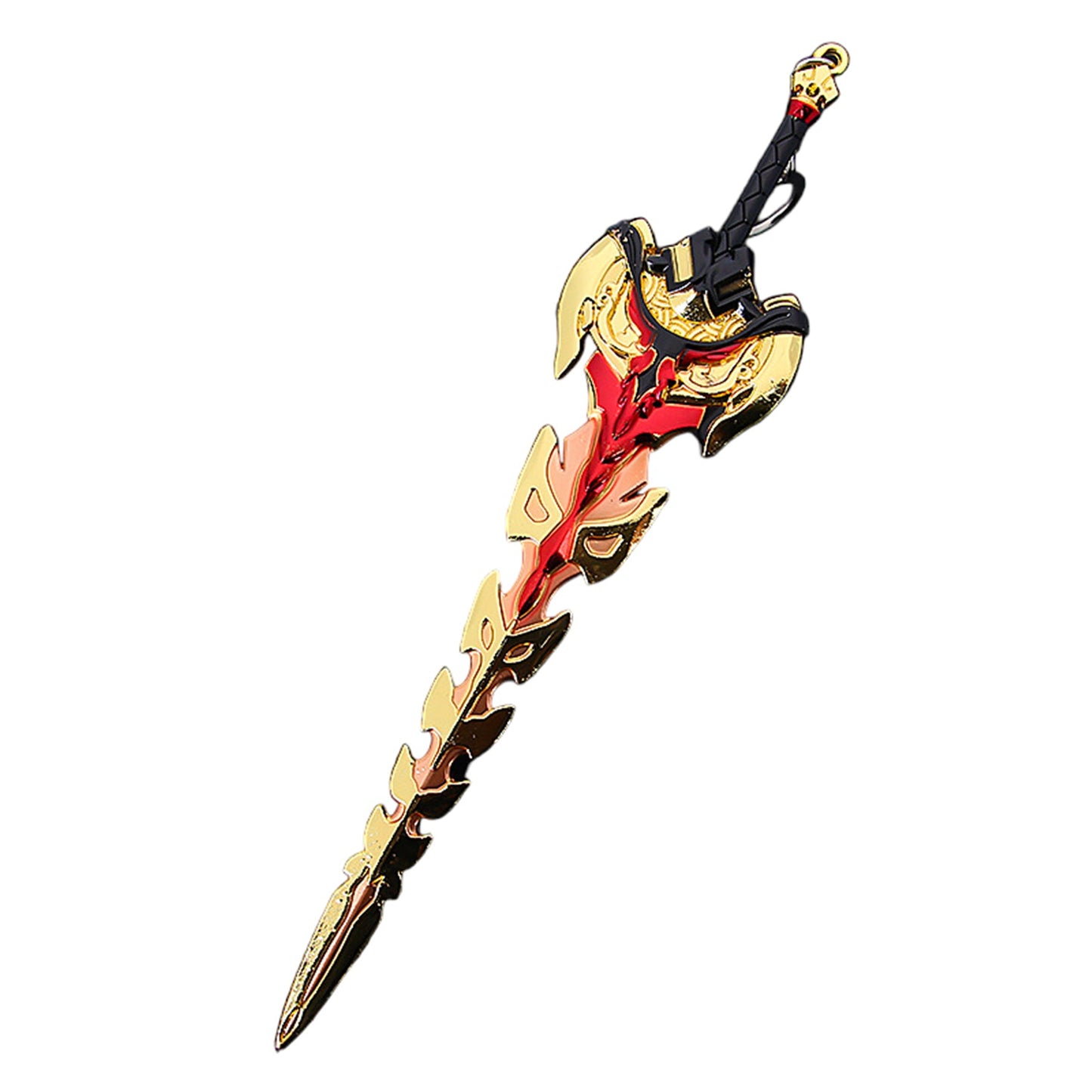 Azuiblc  　限定割引活動　原神　ミニチュア　22cm　ミニ武器　ダイキャスト製　おもちゃ　手遊び　武器ファン向け　装備品　キーホルダー - Azuiblc