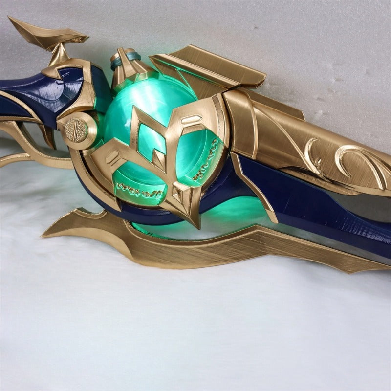 納品　Azuiblc 　崩壊スターレイル　アナイクス　80cm　PLA材　コスプレ道具　アナクサゴラス　Anaxa　銃の武器　発光番　イベント - Azuiblc