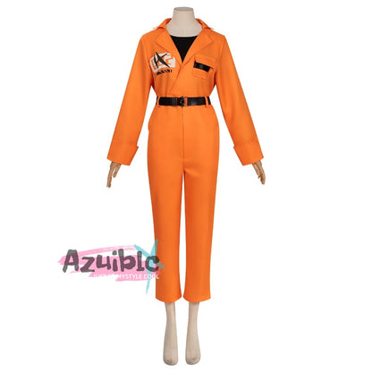 Azuiblc　Neverness to Everness 　ネバエバ　 主人公 　NTE　異能者・零 　囚人服 コスプレ衣装　イベント　ハロウィン