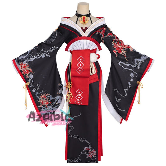 Azuiblc NTE Neva Eva Xun Cosplay Costume - 3D PLA Material, Japanese Style, Suitable for Events and Stage - Antique Shop Avon