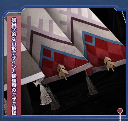Azuiblc 原神 アリョーシャ コスチューム 3dPlaパーツ付き ハロウィン 撮影道具　イベント　舞台対応　コスプレ衣装