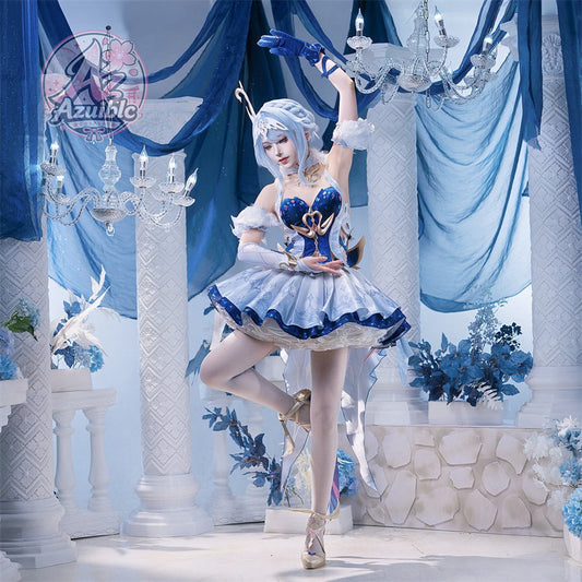 Special Launch Price Azuiblc Genshin Impact Odette Cosplay Costume | Includes 3D PLA Parts, Perfect for Events
