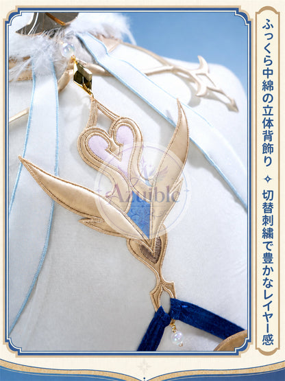 【Azuiblc】 原神 オデット Odette コスプレ衣装 金属アクセサリー cosplay 舞台 イベント