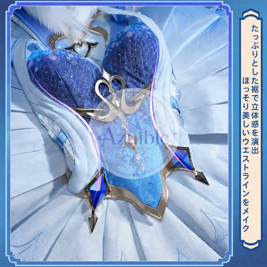 【Azuiblc】 原神 オデット Odette コスプレ衣装 金属アクセサリー cosplay 舞台 イベント