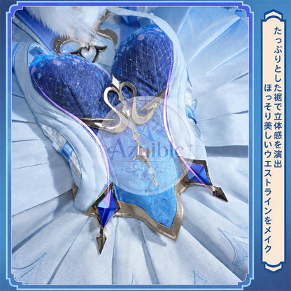 【Azuiblc】 原神 オデット Odette コスプレ衣装 金属アクセサリー cosplay 舞台 イベント