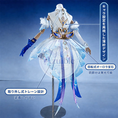 【Azuiblc】 原神 オデット Odette コスプレ衣装 金属アクセサリー cosplay 舞台 イベント