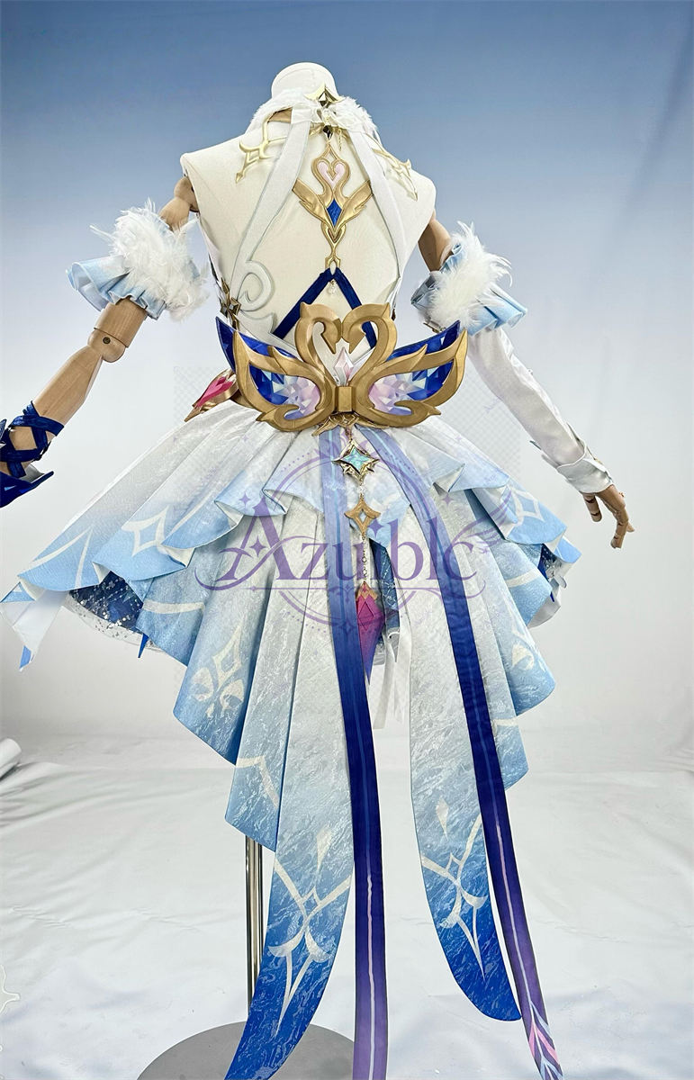 【Azuiblc】 原神 オデット Odette コスプレ衣装 金属アクセサリー cosplay 舞台 イベント