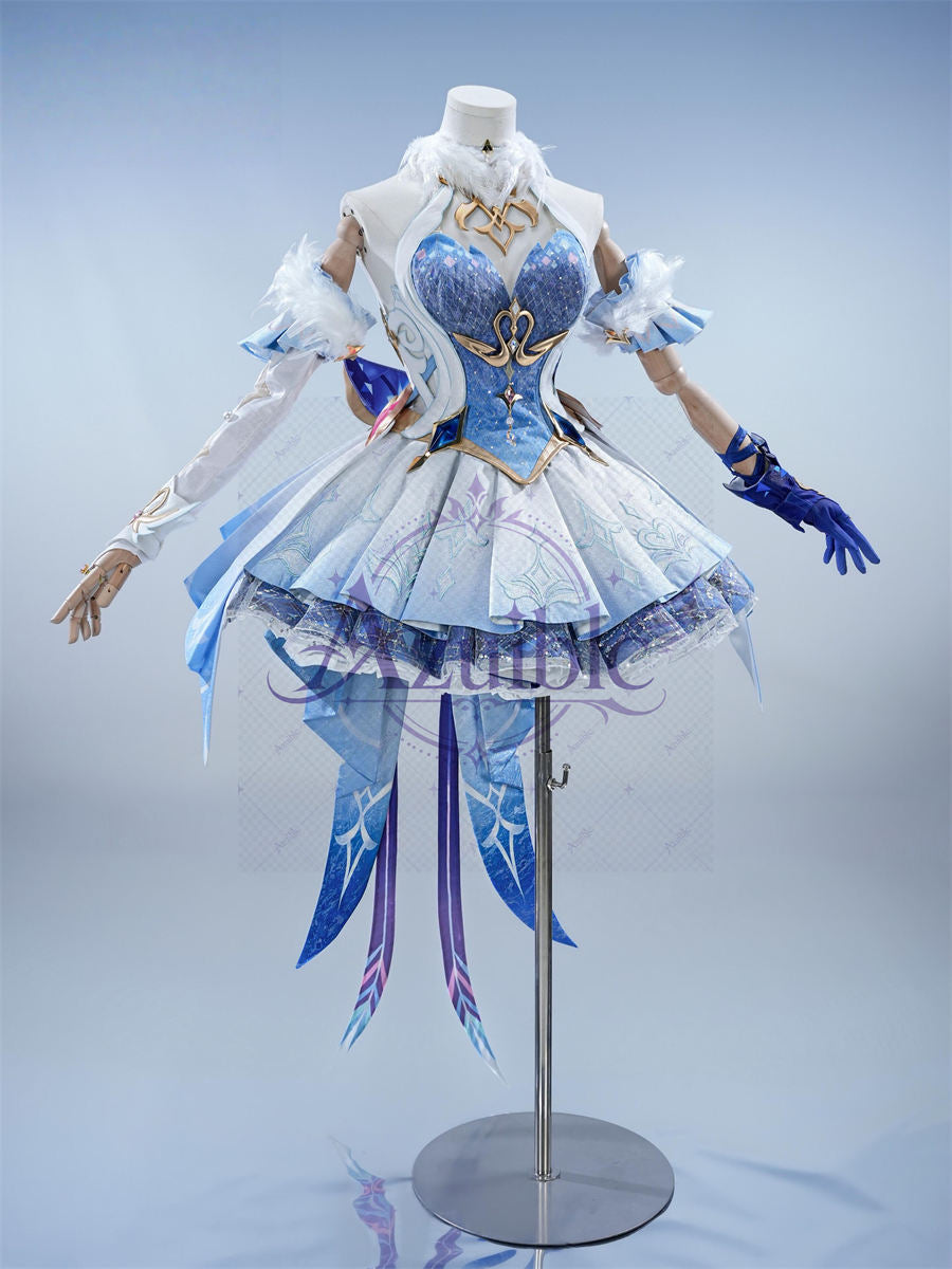 【Azuiblc】 原神 オデット Odette コスプレ衣装 金属アクセサリー cosplay 舞台 イベント