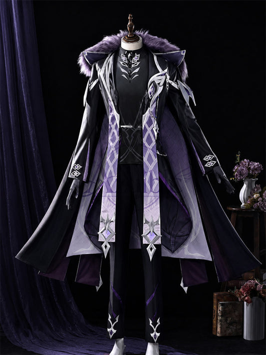 【Azuiblc】Genshin Impact Pantalone Cosplay Costume 3D Printed Outfit for Stage/Events (Wig Add-on Available)