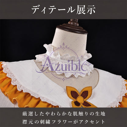 【Azuiblc】原神 サンドローネ Sandrone パジャマ 寝巻き コスプレ衣装 ナイトキャップ付き 日常服 ウィッグ追加対応 cosplay 舞台 イベント