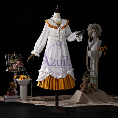 【Azuiblc】原神 サンドローネ Sandrone パジャマ 寝巻き コスプレ衣装 ナイトキャップ付き 日常服 ウィッグ追加対応 cosplay 舞台 イベント