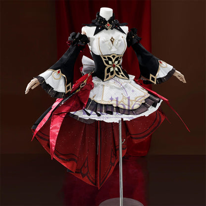 【Azuiblc】原神 サンドローネ Sandrone コスプレ衣装 金属アクセサリー 可動式ゼンマイ 傀儡 ウィッグ追加対応 cosplay 舞台 イベント
