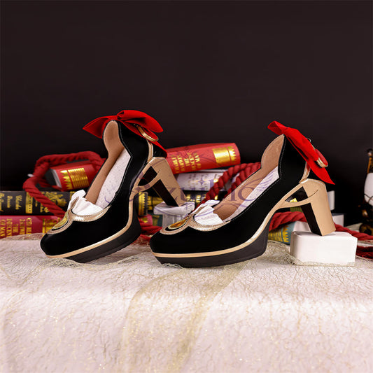 【Azuiblc】Genshin Impact Sandrone Puppet Cosplay Shoes High Heels Stage Event