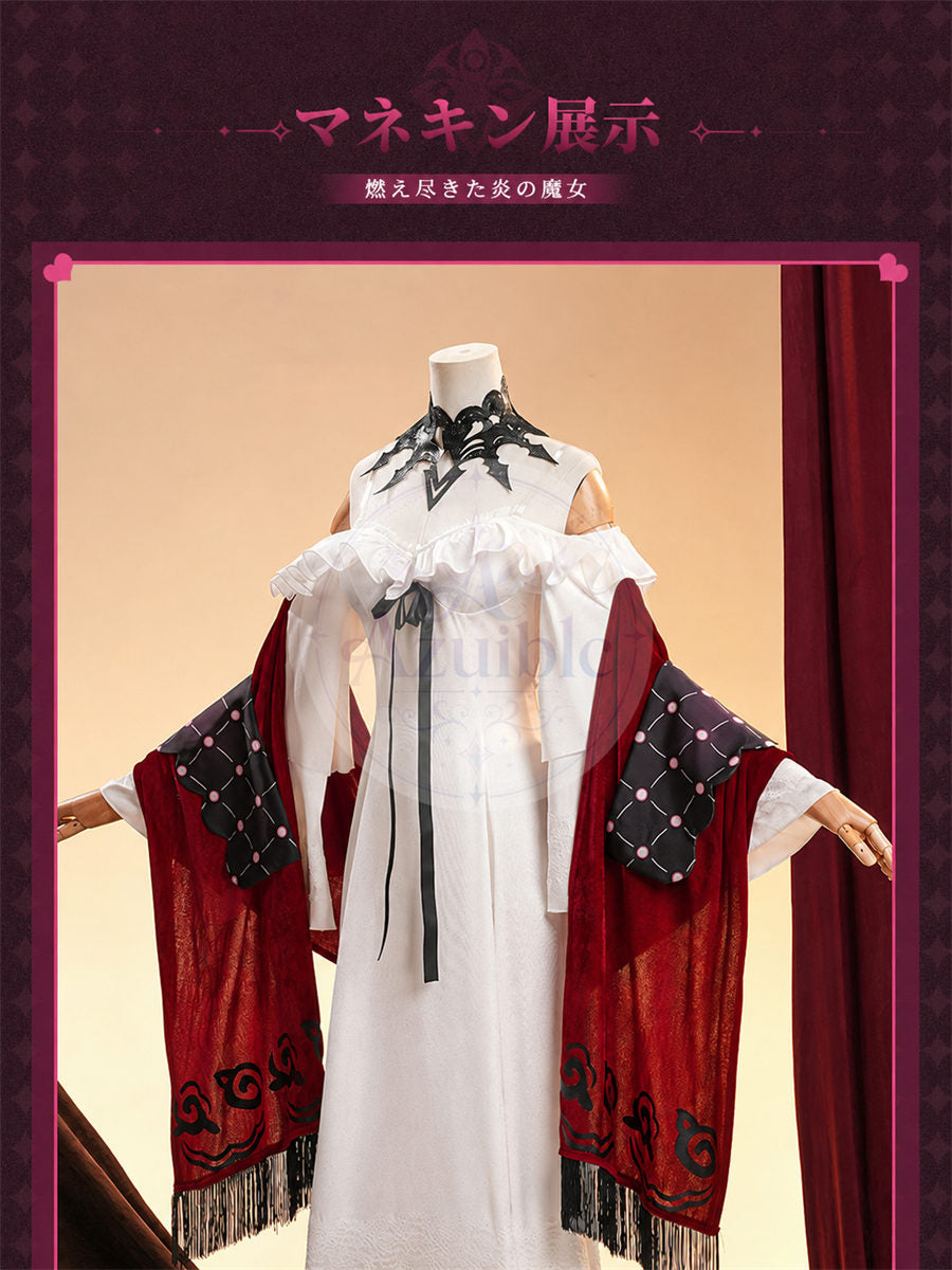 予約　Azuiblc 原神 ロザリン・クルーズチカ・ローエファルタ パジャマ風　シニョーラ　炎の魔女　コスプレ衣装｜3D PLAパーツ付き