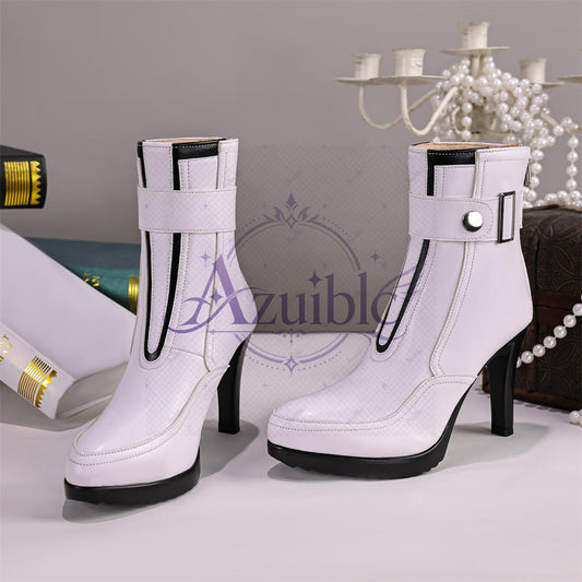 [Azuiblc] Honkai: Star Rail Tohsaka Rin Fate Collaboration Cosplay Shoes Boots for Stage and Events