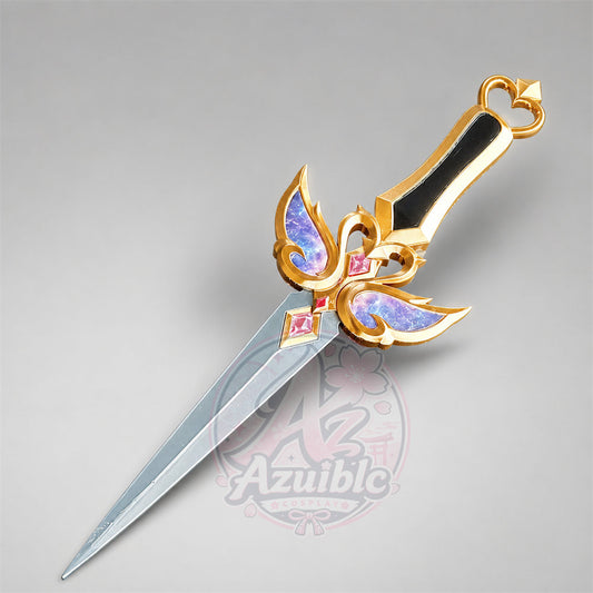 【Azuiblc】Genshin Impact Odette Motif Weapon Model Cosplay Prop 40cm Dagger PLA Made for Events, Stage, and Photography