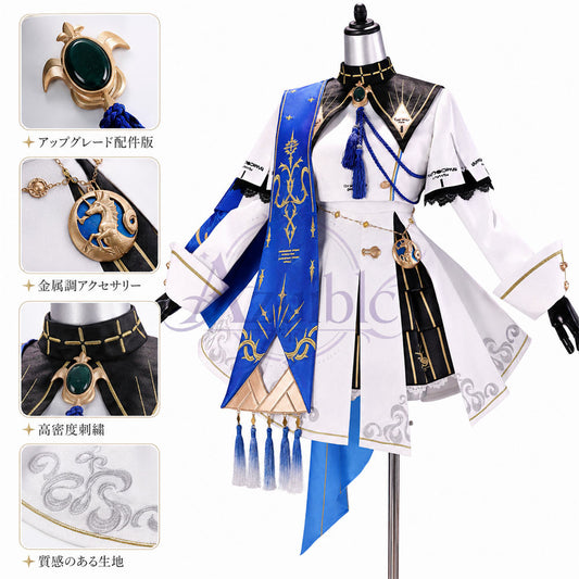 Azuiblc Wuthering Waves Phoebe Cosplay Costume | With 3D PLA Parts Halloween Dress-Up Stage Outfit Original Style