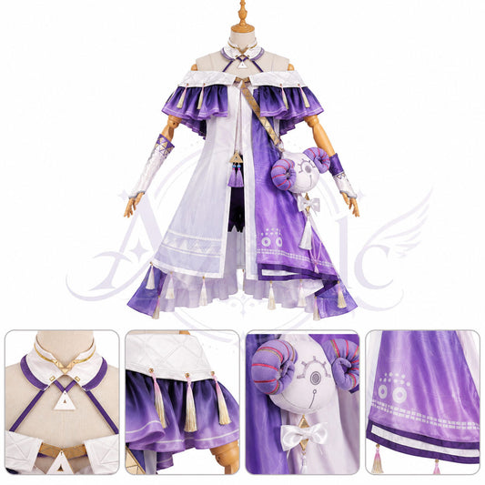 Azuiblc Wuthering Waves Sigilica Cosplay Costume | With 3D PLA Parts Halloween Dress-Up Stage Outfit Original Style